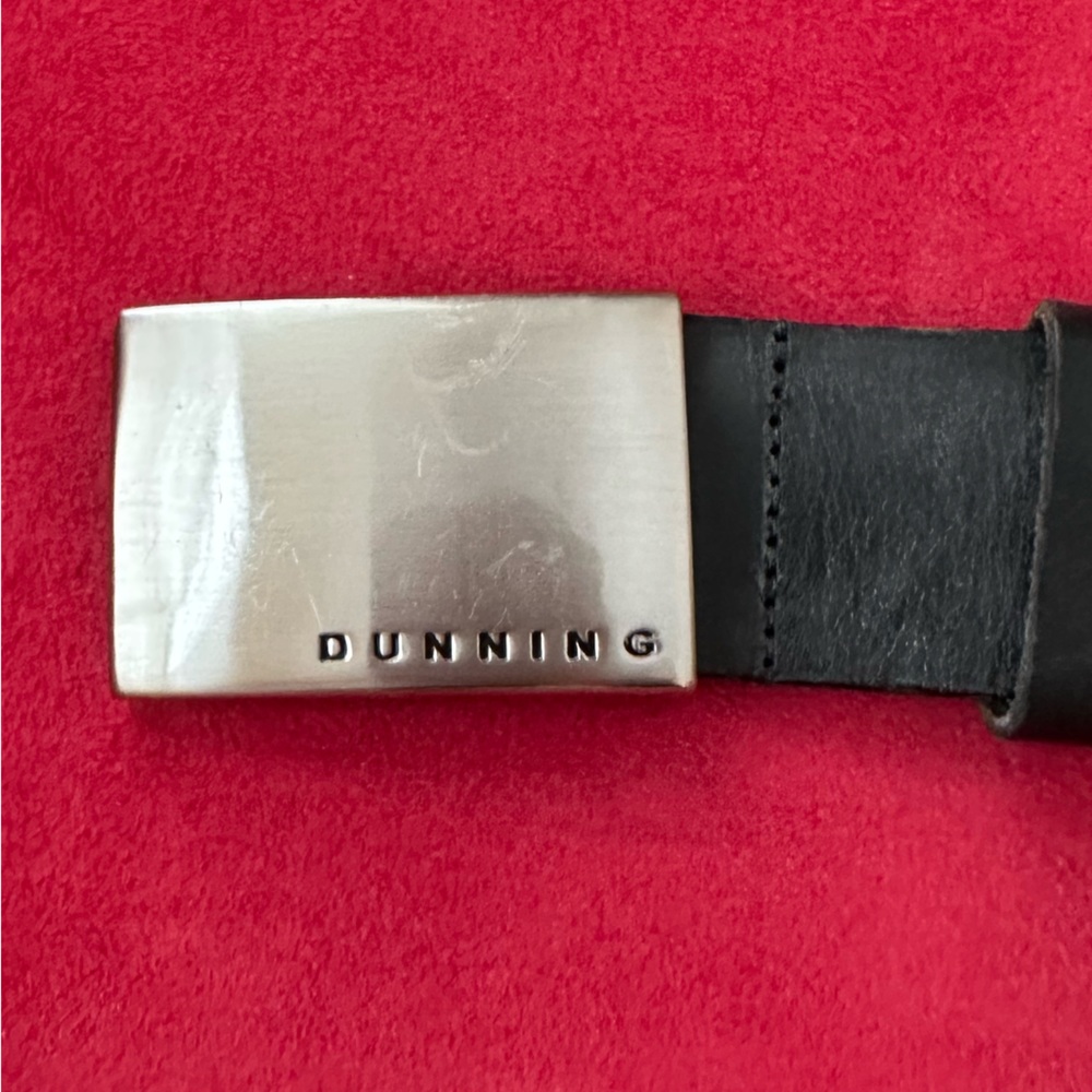Dunning Golf, black belt, size 36